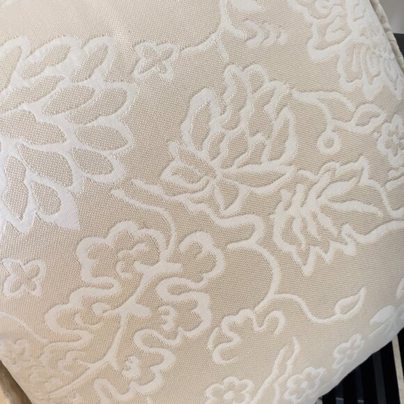 Beautiful Beautiful Cotton Linen embossed Cushion 22 X 22 - Set of 2 - Picture 5 of 7